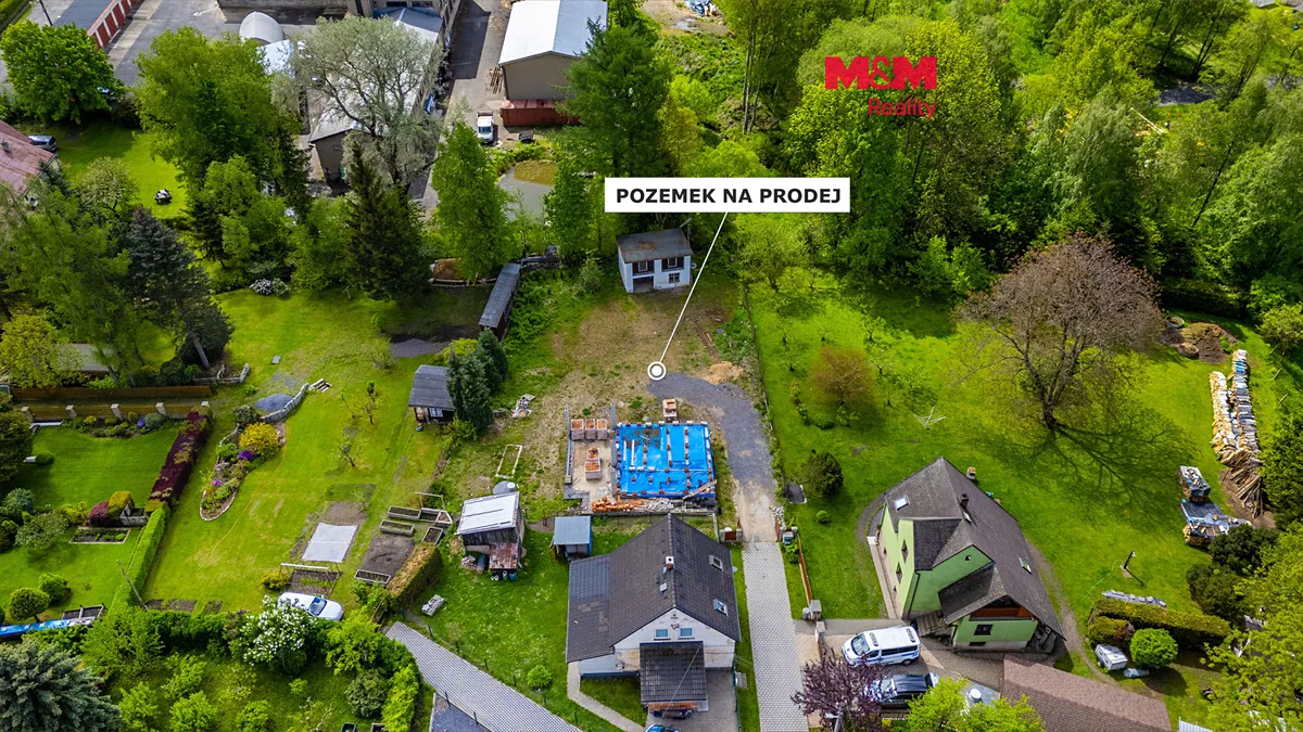 Prodej stavebního pozemku 1036 m²